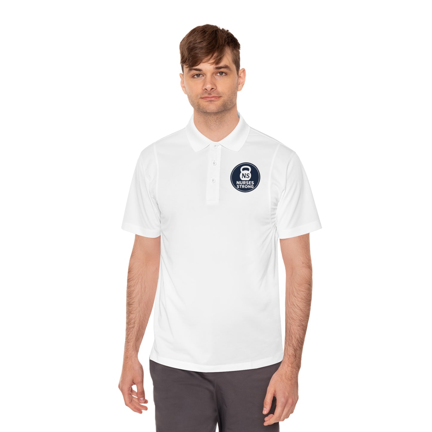 Men's Sport Polo Shirt - Activewear for Fitness, Casual Outings, Gift for Holidays, Sports Team Apparel, Office Wear