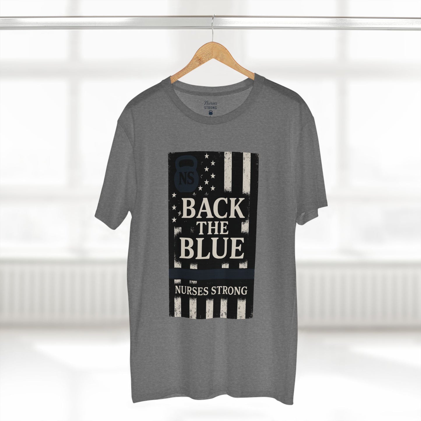 Back the Blue, Nurse Support Tee, Casual Wear