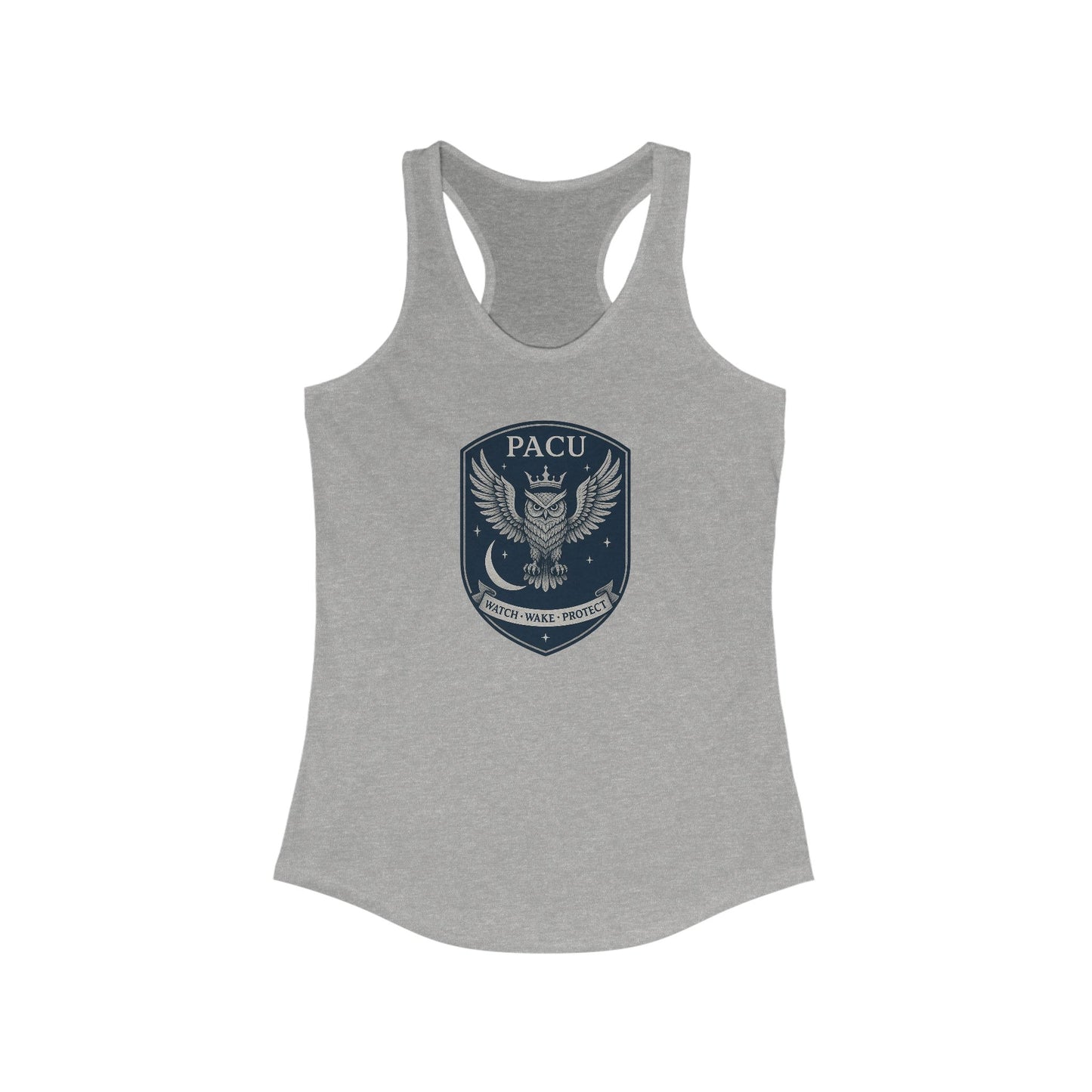 PACU Racerback Tank - PACU Fitness Apparel, Activewear Top, Gym Shirt, Casual Summer Wear, Workout Gear