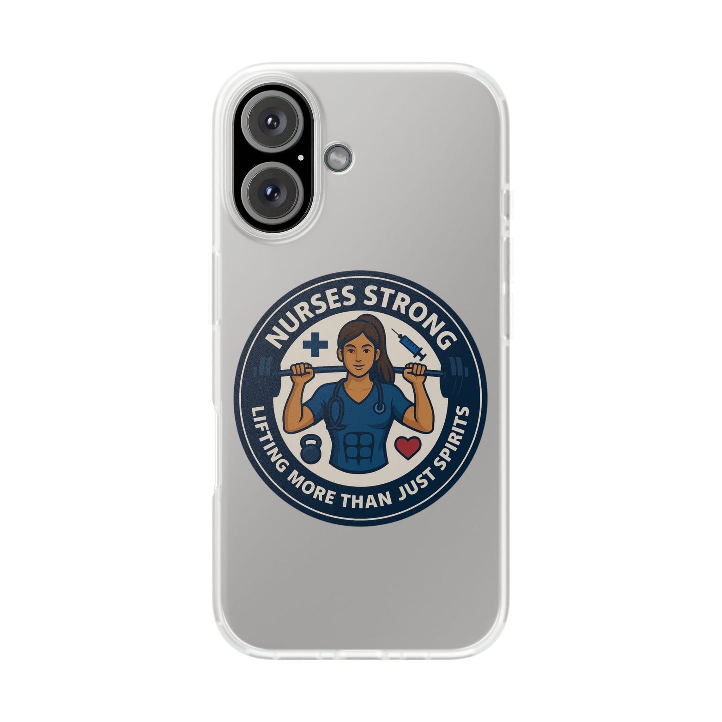 Nurses Strong Fit Flex Phone Case