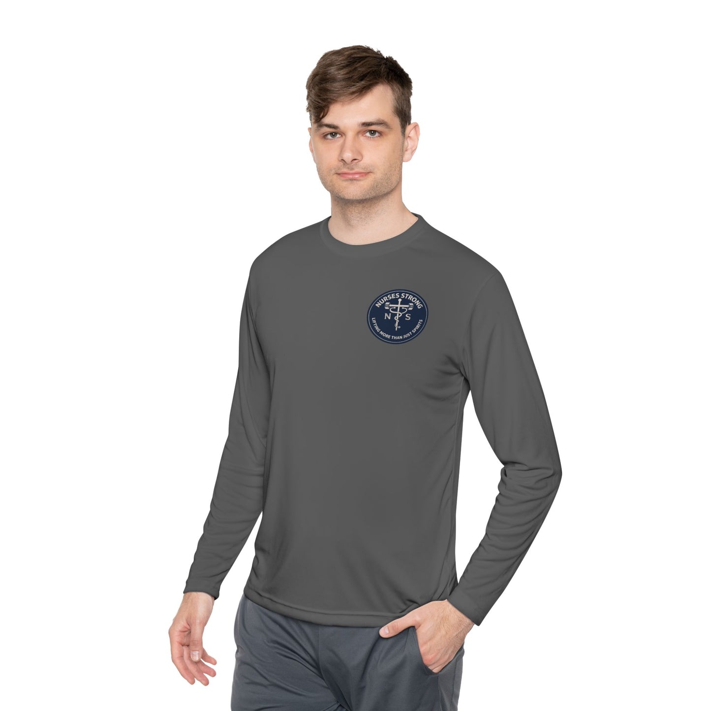 Unisex Nurses Strong Long Sleeve Tee | Comfortable Tee, Gift for Nurses, Lightweight Shirt, Support Healthcare Workers, Everyday Wear