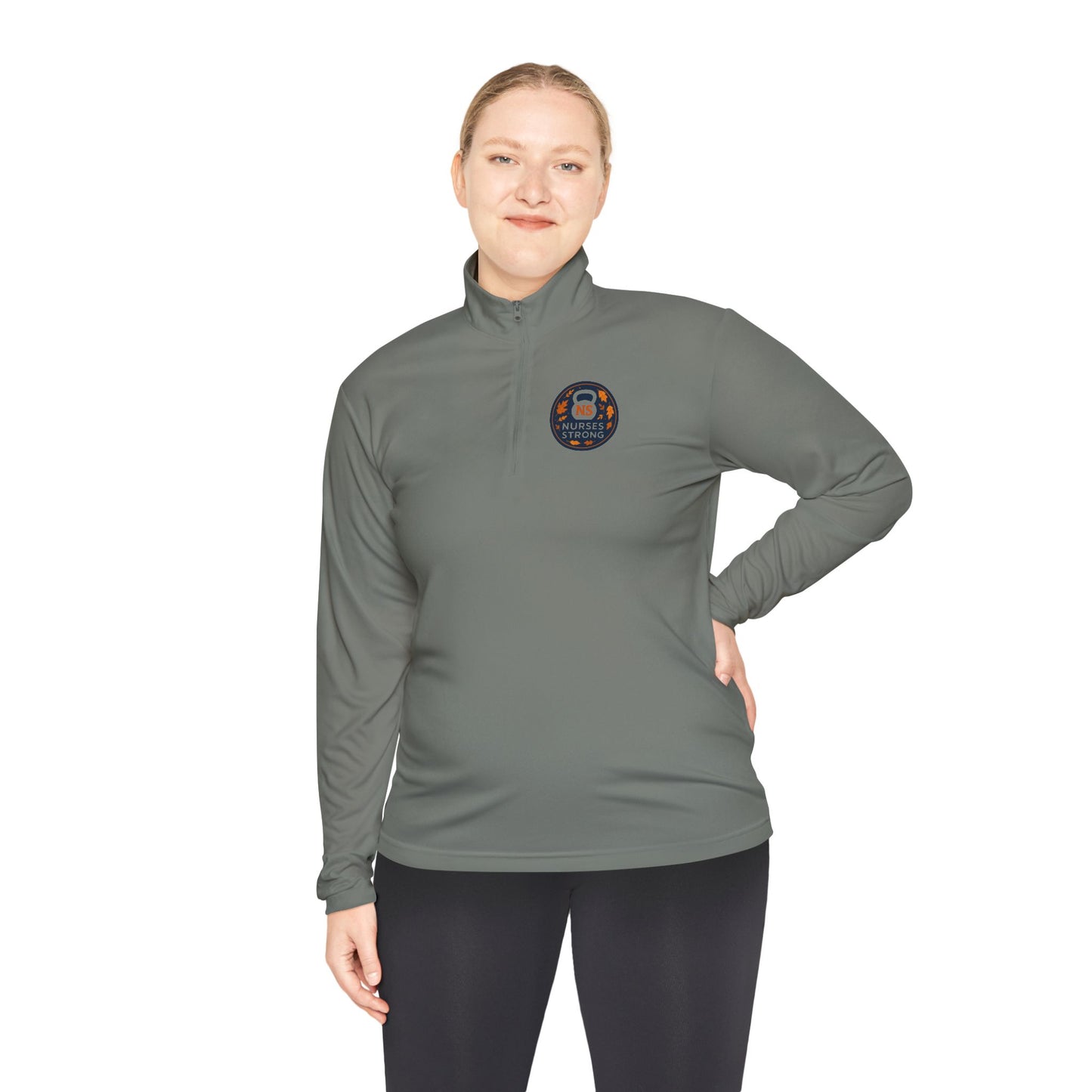 Pumpkin Pulse Quarter-Zip Pullover – Cozy Fall Style, Perfect for Halloween, Thanksgiving, Casual Outings