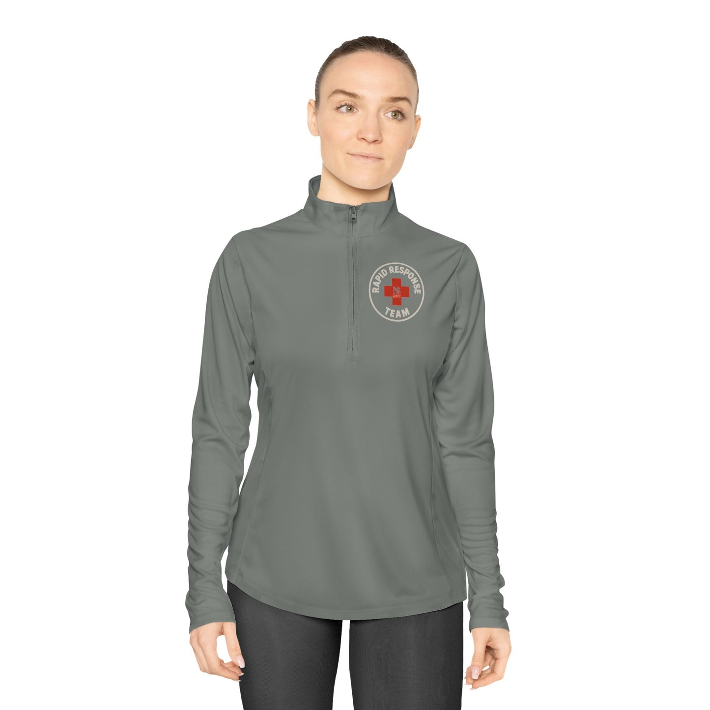 Ladies Quarter-Zip Pullover - Cozy Layer for Active Women, Ideal for Sports & Relaxation, Perfect Gift for Any Occasion
