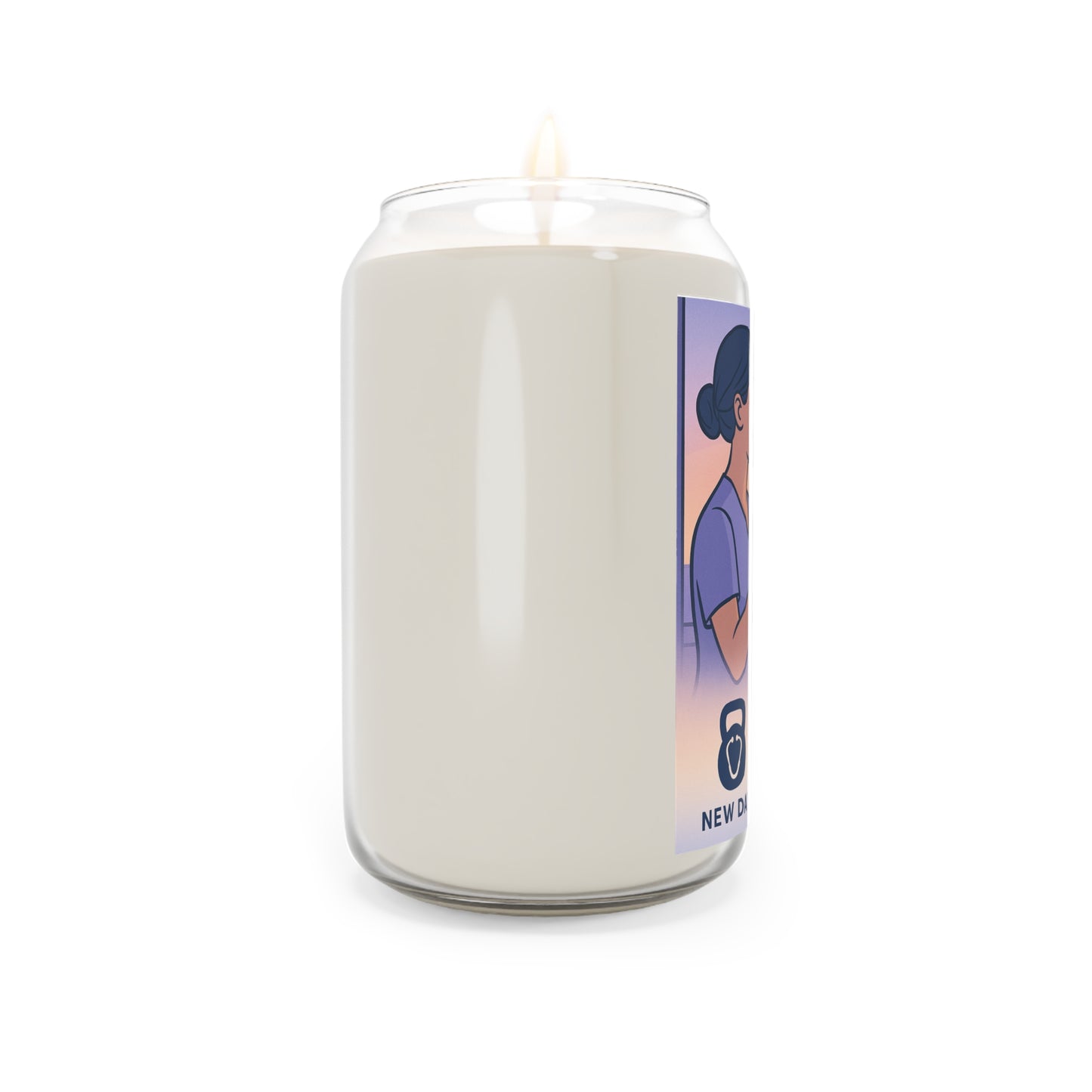 Nurses Strong Scented Soy Candle | Gift for Healthcare Workers, Relaxation Candle, Self-Care, Inspirational Decor, Home Fragrance