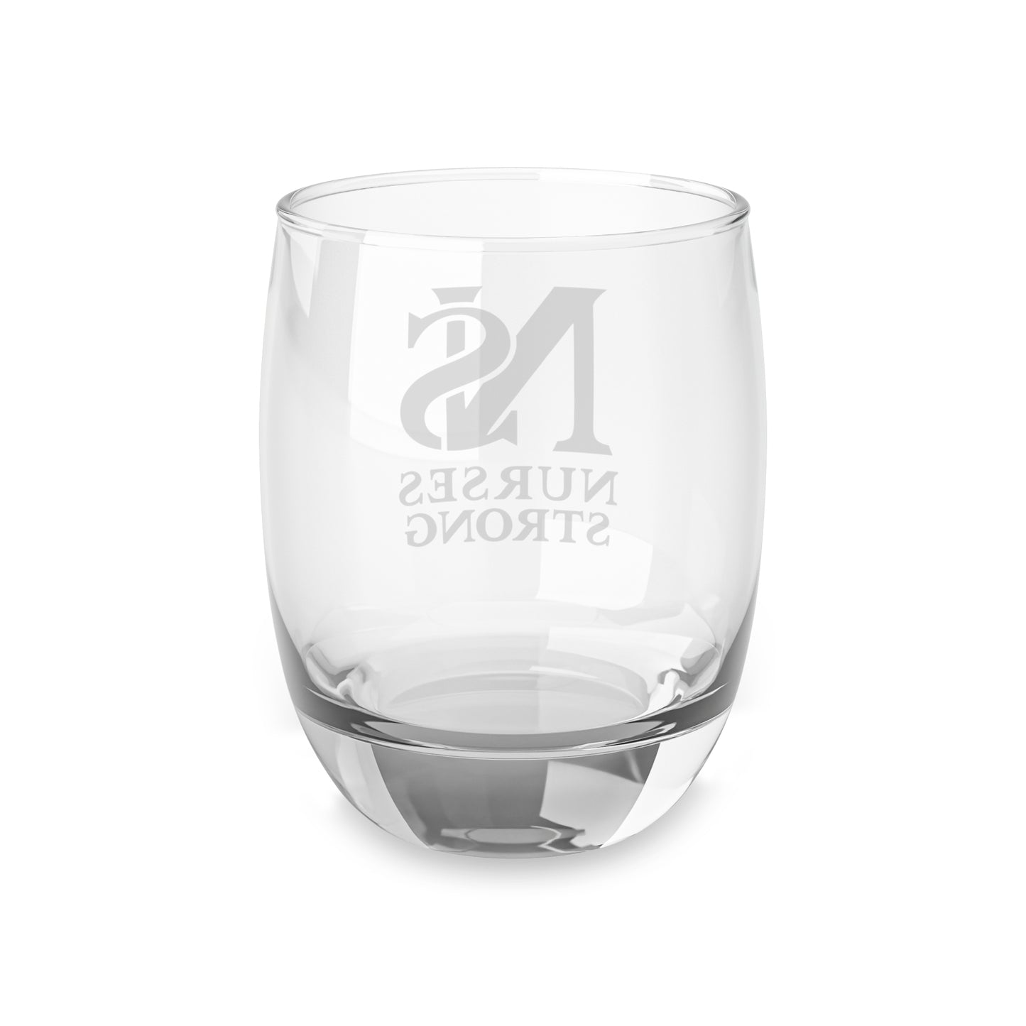 NS Personalized Nurse Whiskey Glass | Nurses Strong | Gift for Nursing Graduates, Healthcare Workers, Appreciation, Birthday