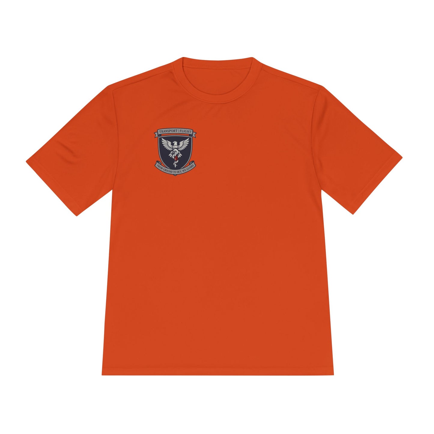 Transport/Flight Moisture Wicking Tee - Comfortable Athletic Shirt, Fitness Wear, Active Lifestyle, Sports Apparel, Workout Top