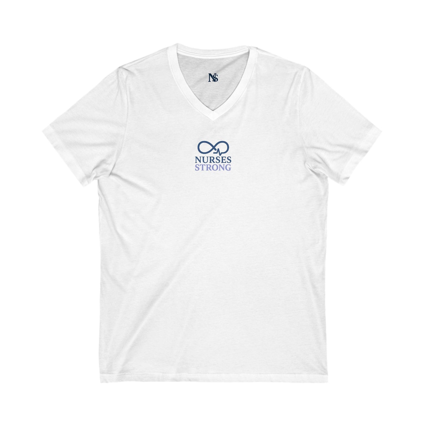 Infinity NS V-Neck Tee - | Inspirational Shirt for Healthcare Workers, Nurse Gift
