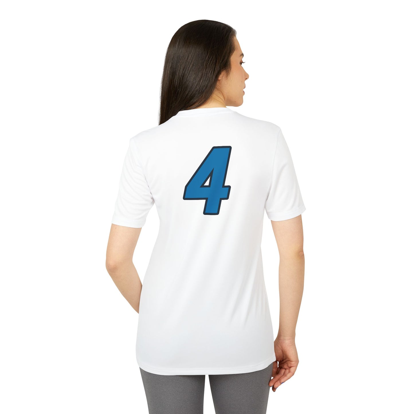 Carolina |4| Adidas Athletic Moisture Wicking Tee