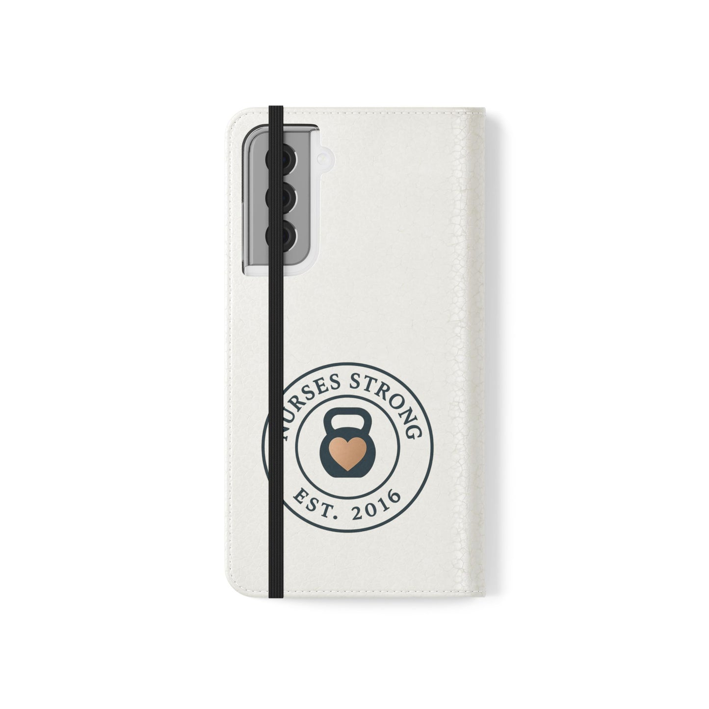 Navy Rose NS  Flip Case | Phone Accessory for Healthcare Workers | Gift for Nurses | Stylish & Functional | Durable Phone Protection