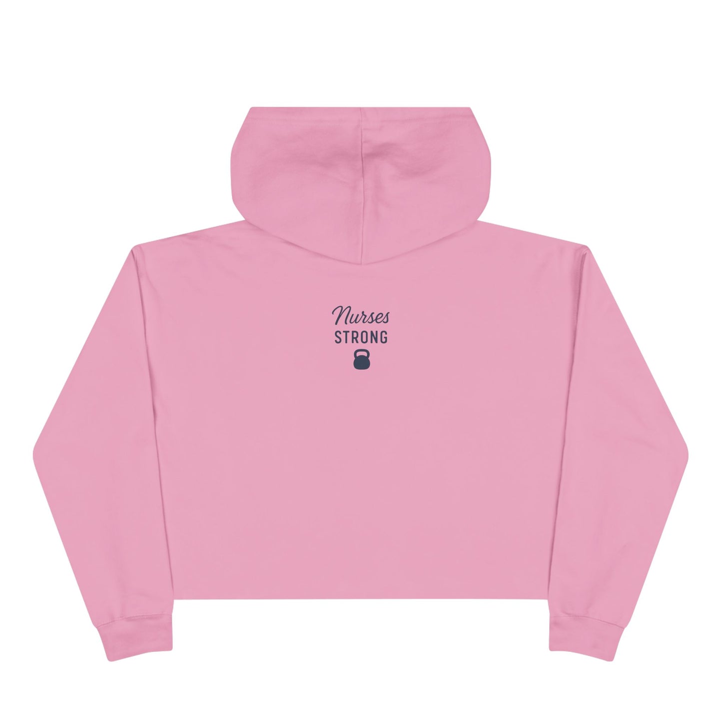 Healing Nurse Crop Hoodie - Supportive Gift for Nurses, Medical Professionals, Self-Care, Appreciation, Wellness