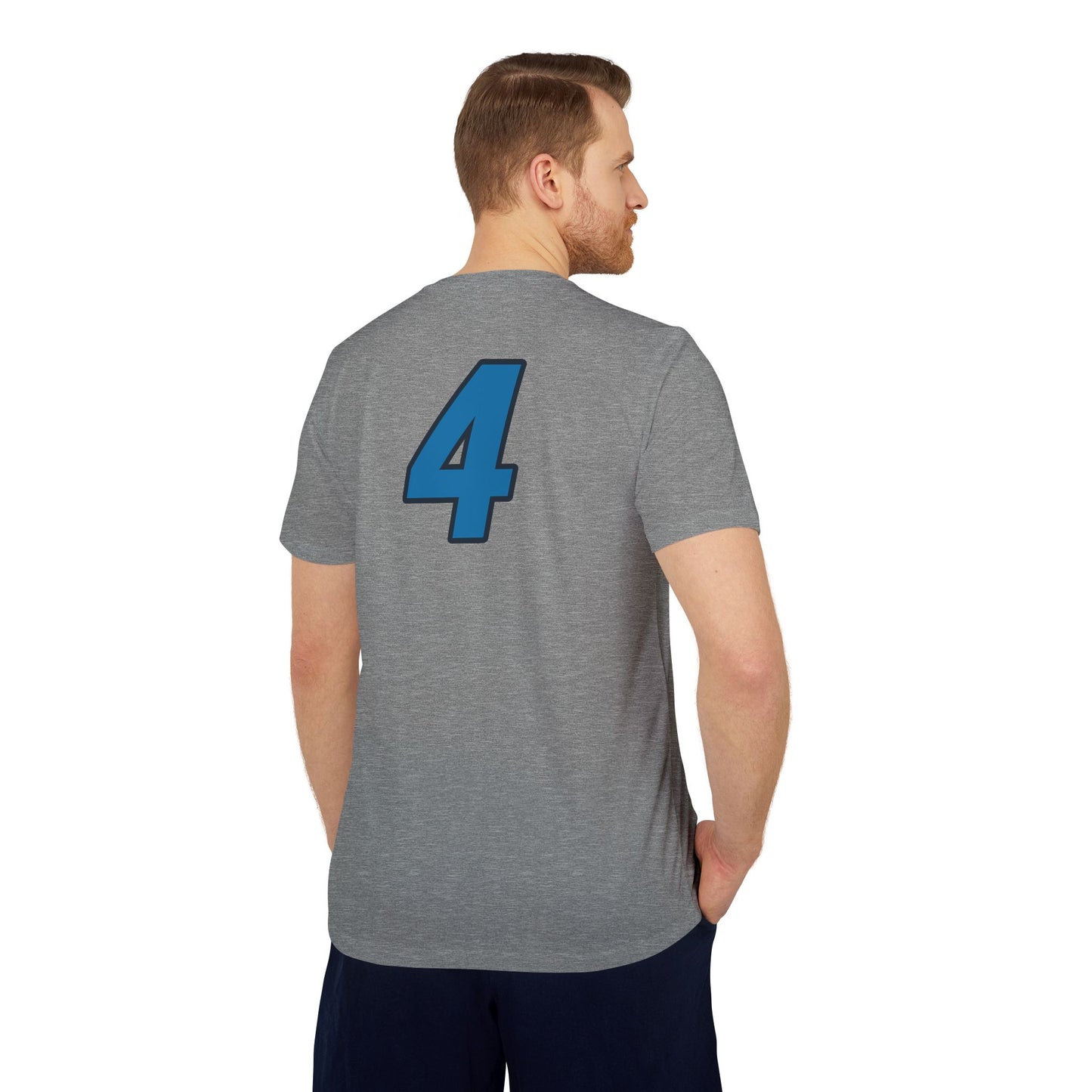 Carolina |4| Adidas Athletic Moisture Wicking Tee