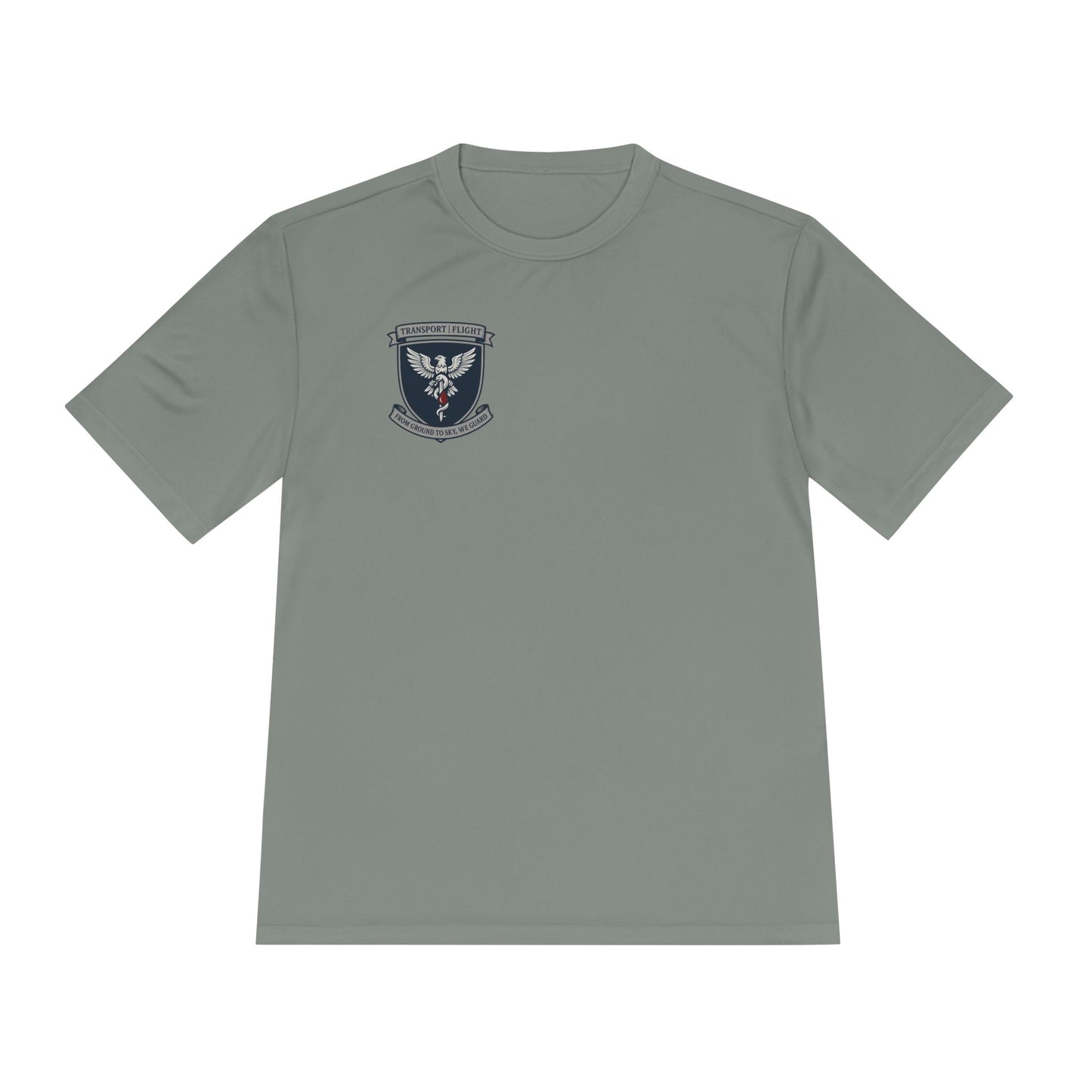 Transport/Flight Moisture Wicking Tee - Comfortable Athletic Shirt, Fitness Wear, Active Lifestyle, Sports Apparel, Workout Top