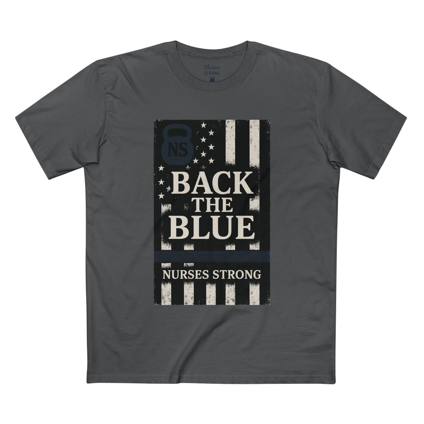 Back the Blue, Nurse Support Tee, Casual Wear