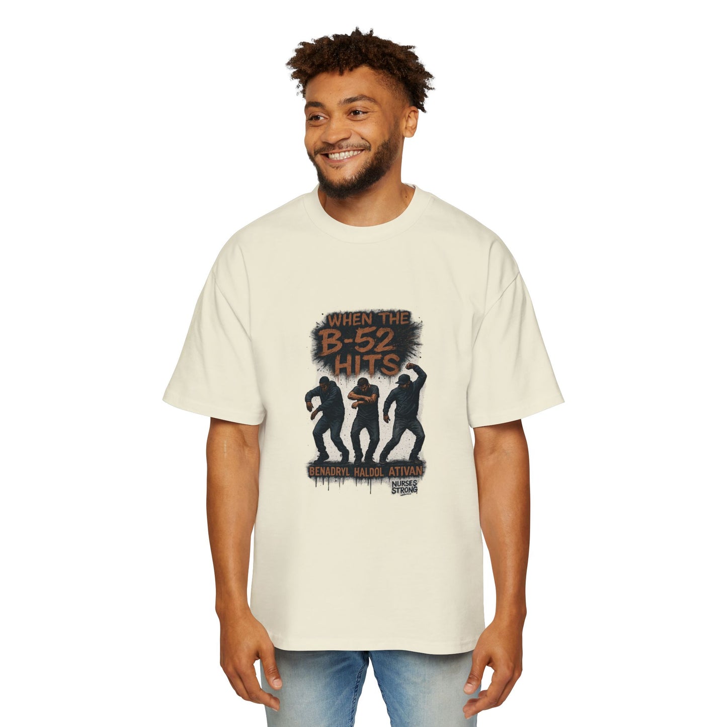 B-52 Hits Retro Vibe Oversized Tee -Casual Wear