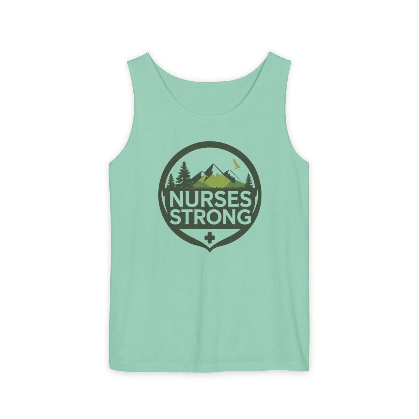 Nurses Strong Tank Top, Inspirational Relaxed Fit Sleeveless Shirt, Gifts for Healthcare Workers, Summer Casual Wear, Appreciation Gift