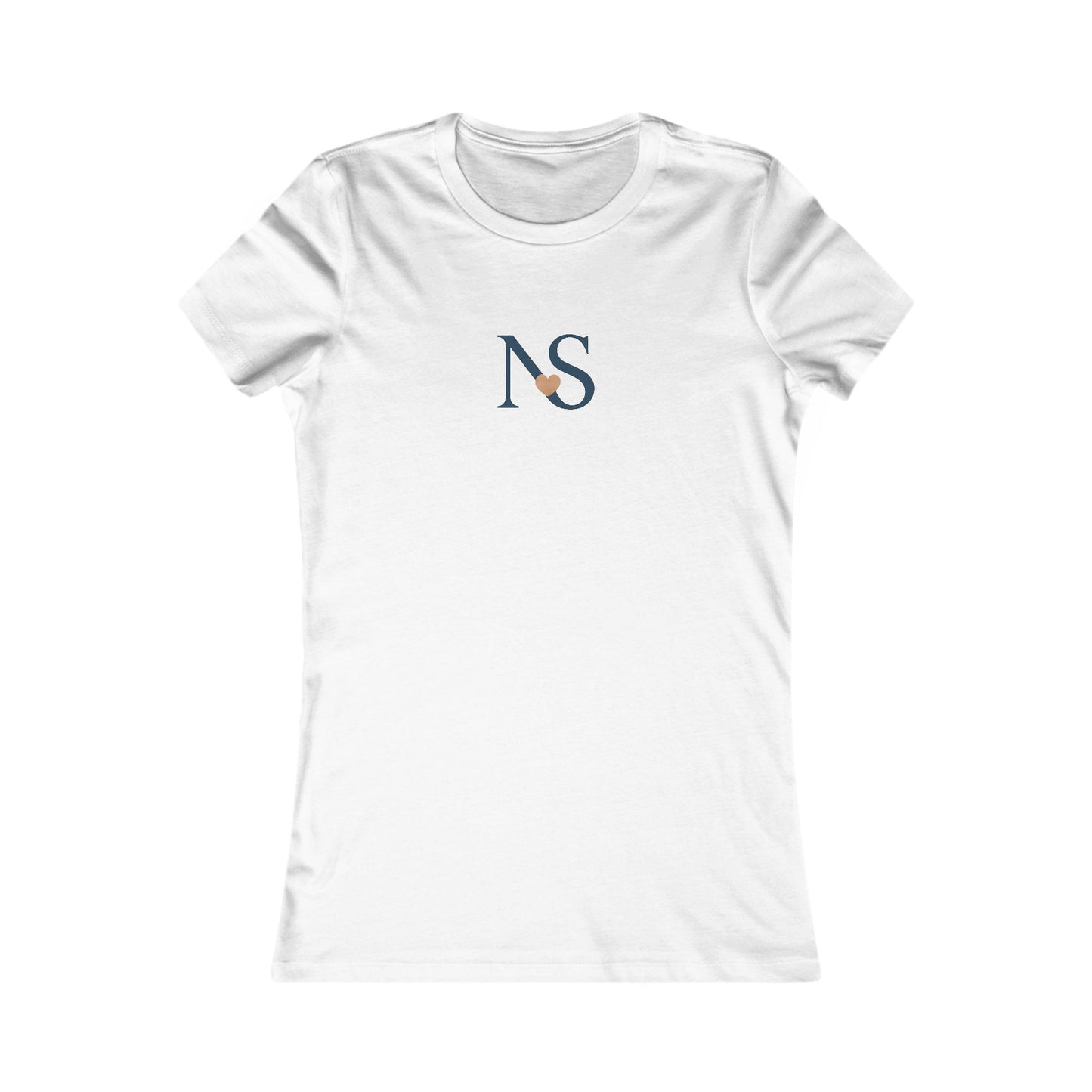 NS🤍 Women's Favorite Tee - Minimalist Graphic Shirt, Casual Wear, Gift Idea, Everyday Style, Comfortable Top