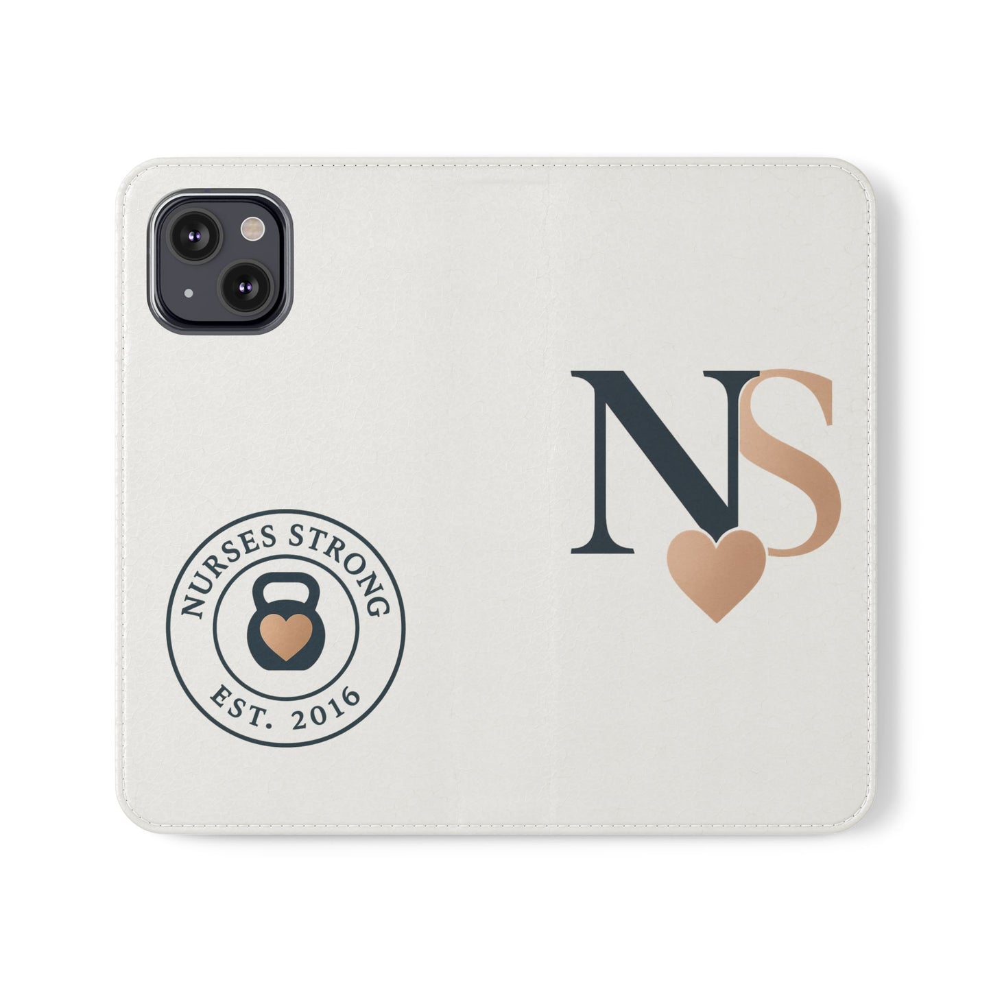 Navy Rose NS  Flip Case | Phone Accessory for Healthcare Workers | Gift for Nurses | Stylish & Functional | Durable Phone Protection