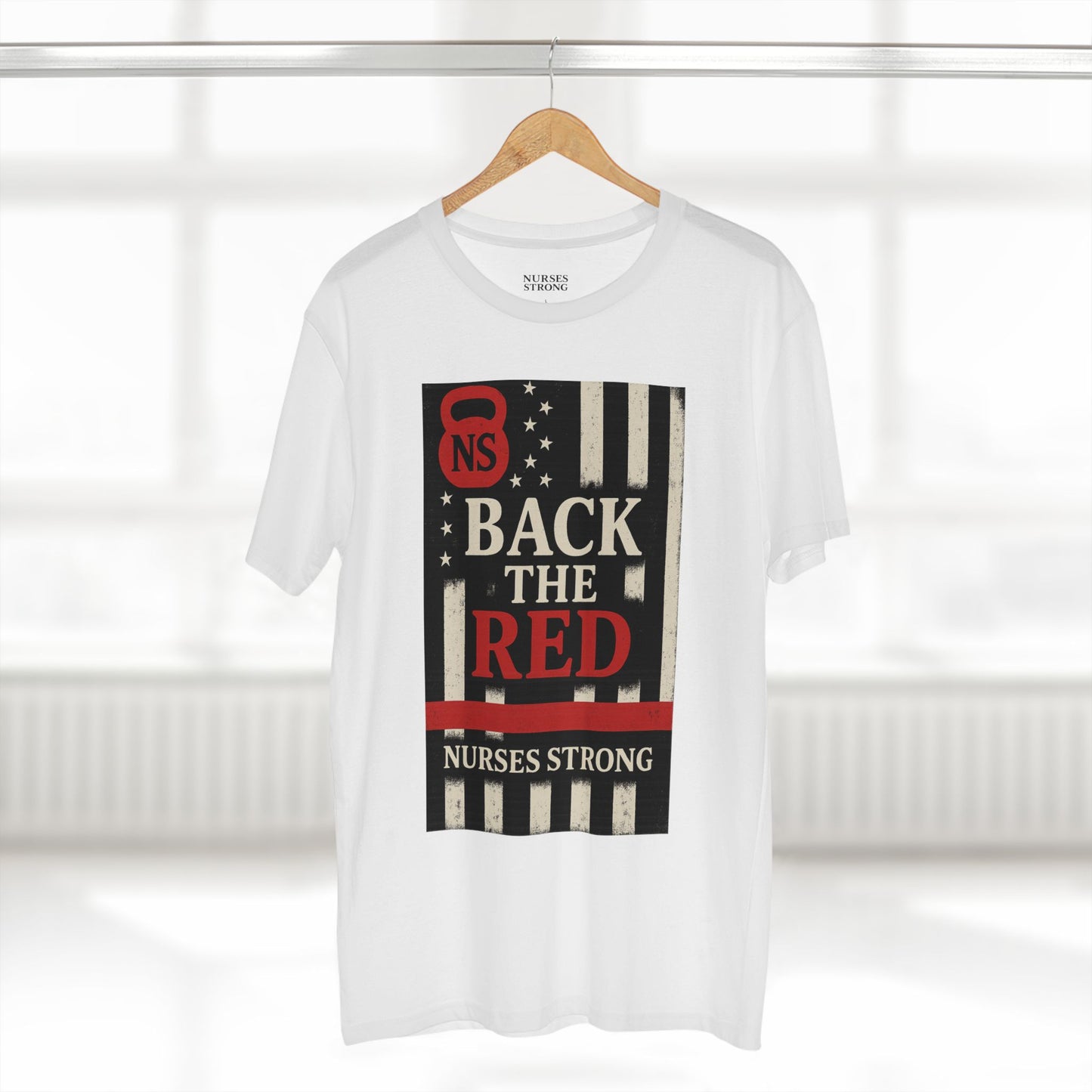 Back the Red Nurses Strong Tee
