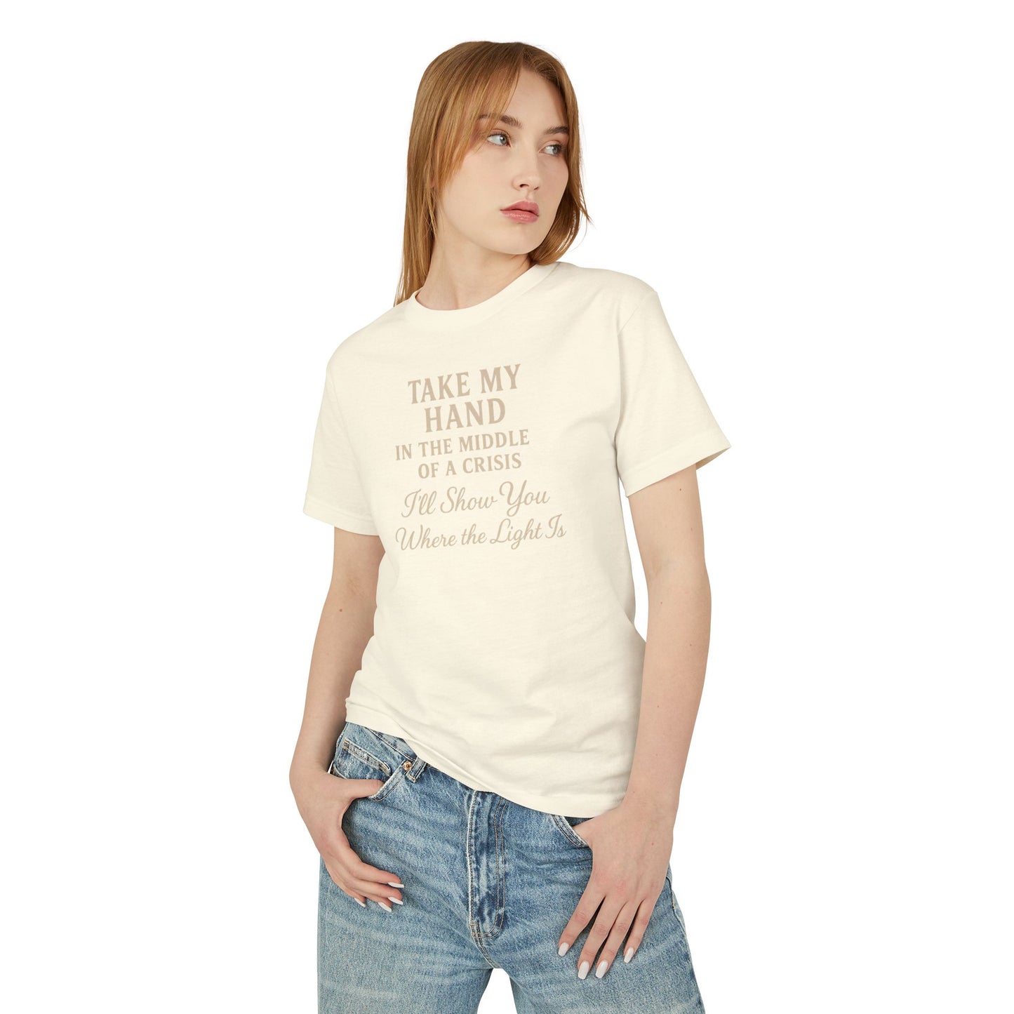 Take my Hand | Unisex Heavyweight Cotton Shirt