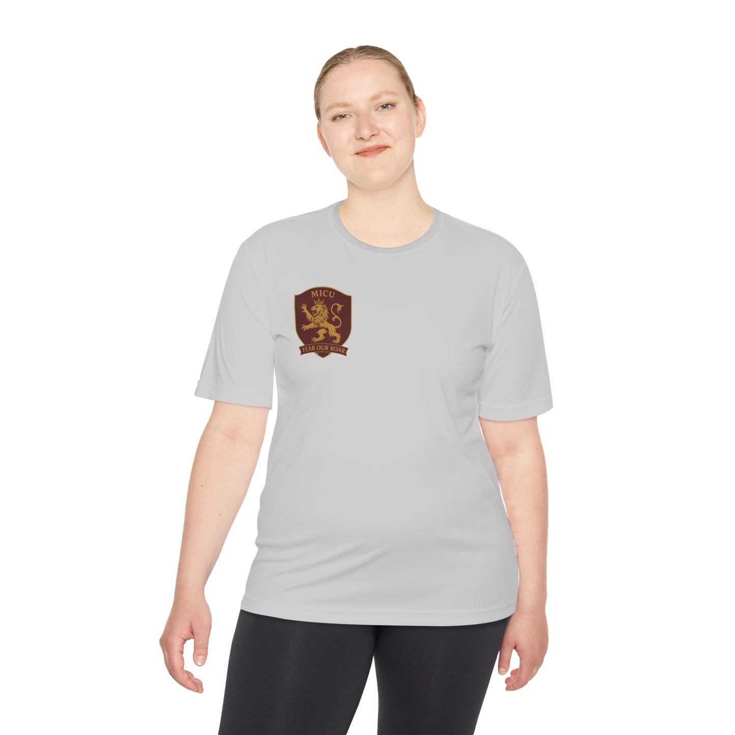 MICU Sigil Wicking Fitness Tee – Perfect for Athletes, Workout Gear, Gift for Sports Enthusiasts, Gym Shirt, Travel Top