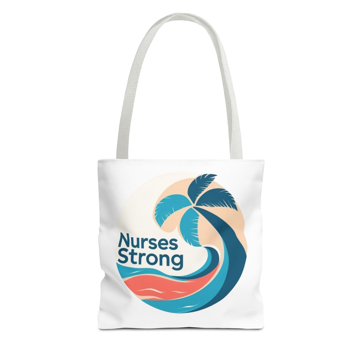 Empowering Nurses Tote Bag - Eco-Friendly, Beach Vibes, Strong Nurse Gifts, Summer Essentials, Nurse Appreciation Bag