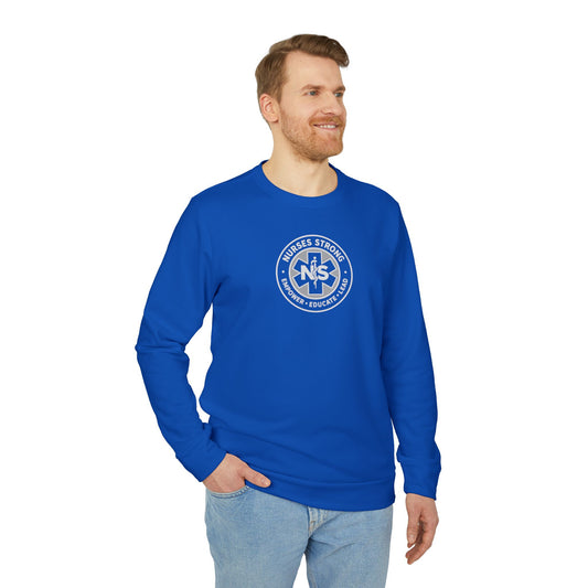 Adidas Caduceus Cozy Unisex Fleece Sweatshirt for Everyday Comfort, Streetwear Style, Casual Wear, Gift for Him/Her, Trendy Outerwear