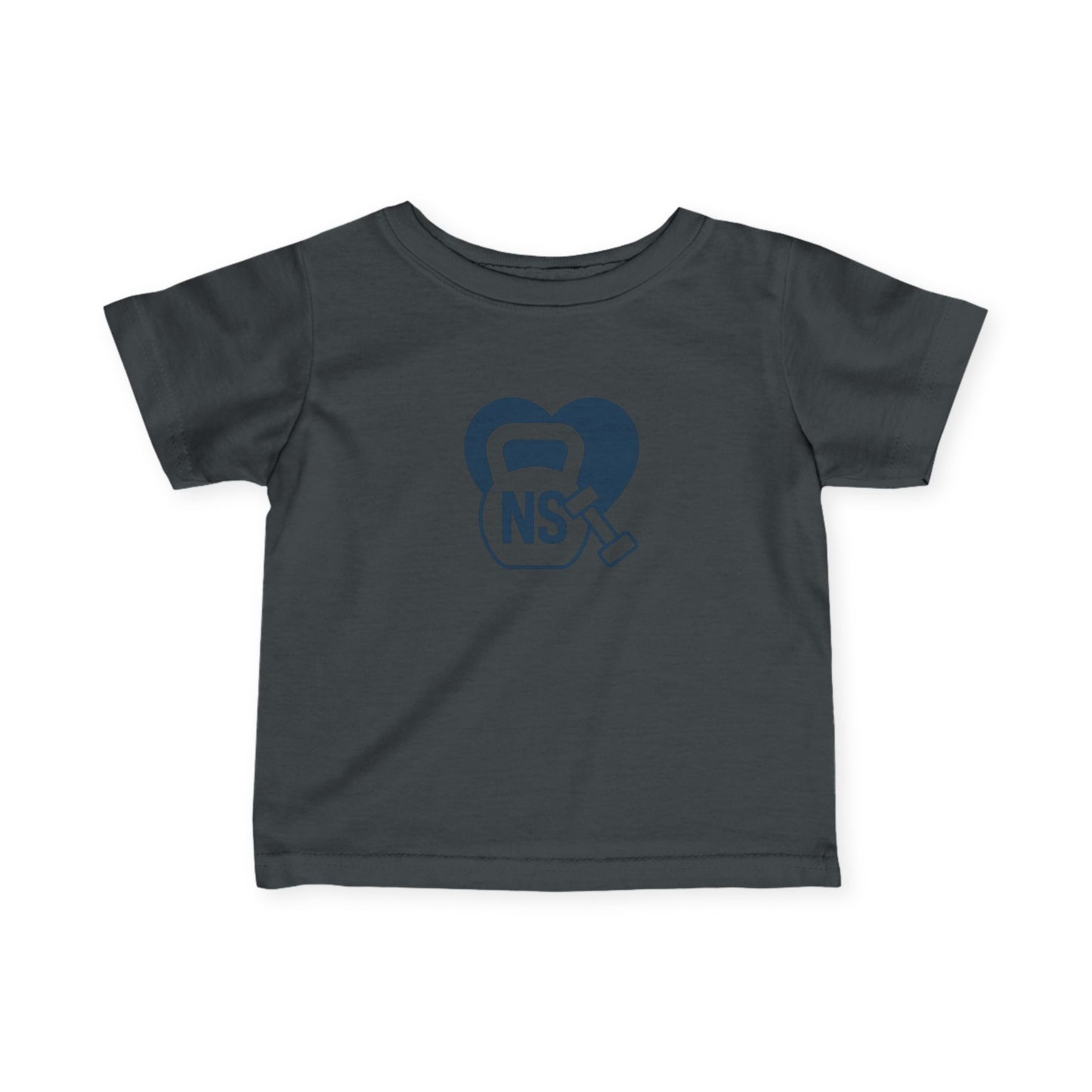 Heart & Kettlebell Infant Tee, Cute Baby Workout Shirt, Newborn Gift for Fitness Parents, Baby Clothes for Gym Lovers, Unique Baby [...]