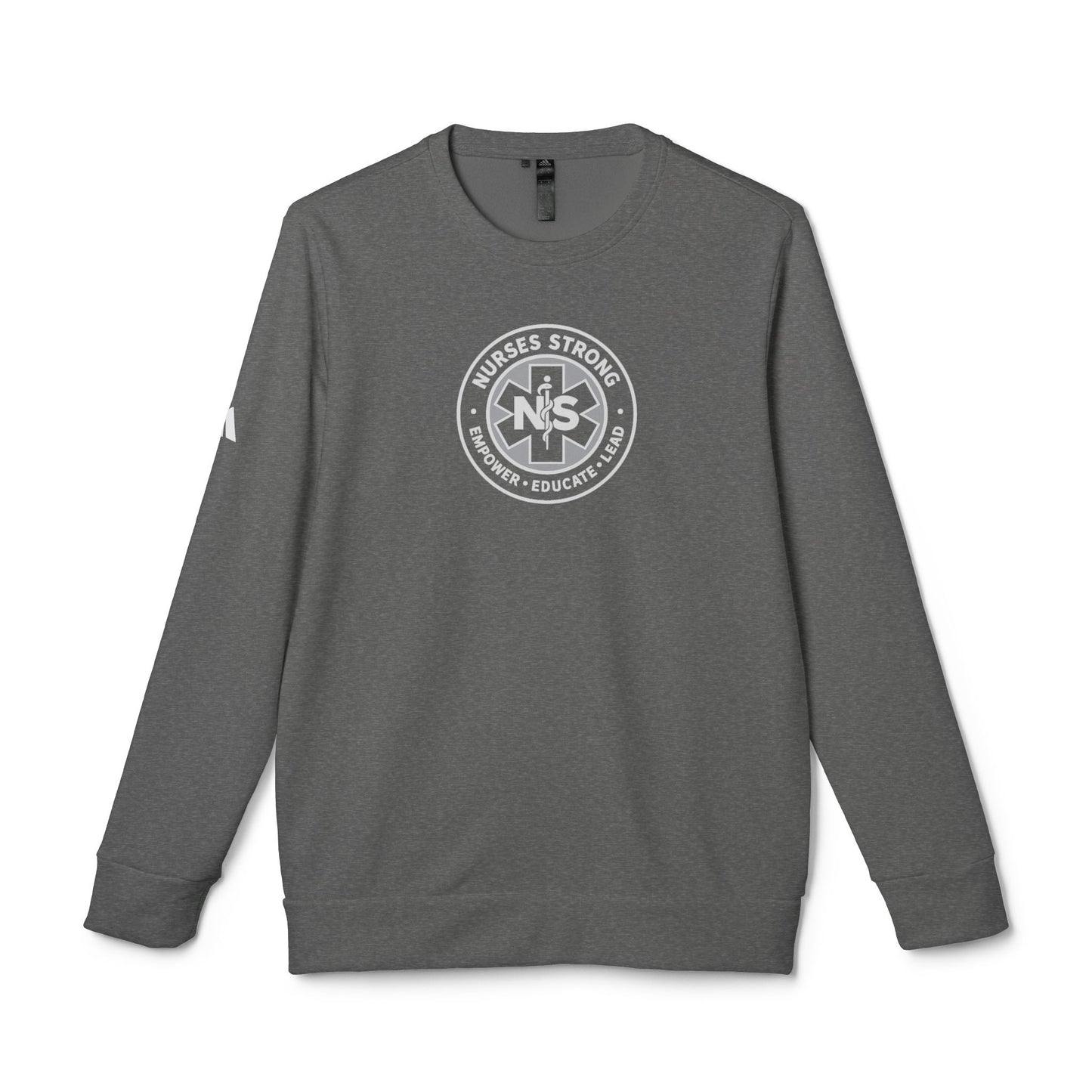 Adidas Caduceus Cozy Unisex Fleece Sweatshirt for Everyday Comfort, Streetwear Style, Casual Wear, Gift for Him/Her, Trendy Outerwear