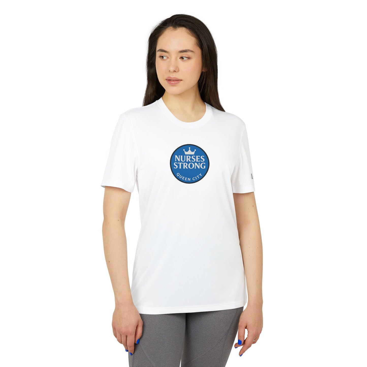 Adidas Queen City NS Sport T-shirt | Athletic Tee, Gifts for Nurses, Fitness Apparel, Casual Wear