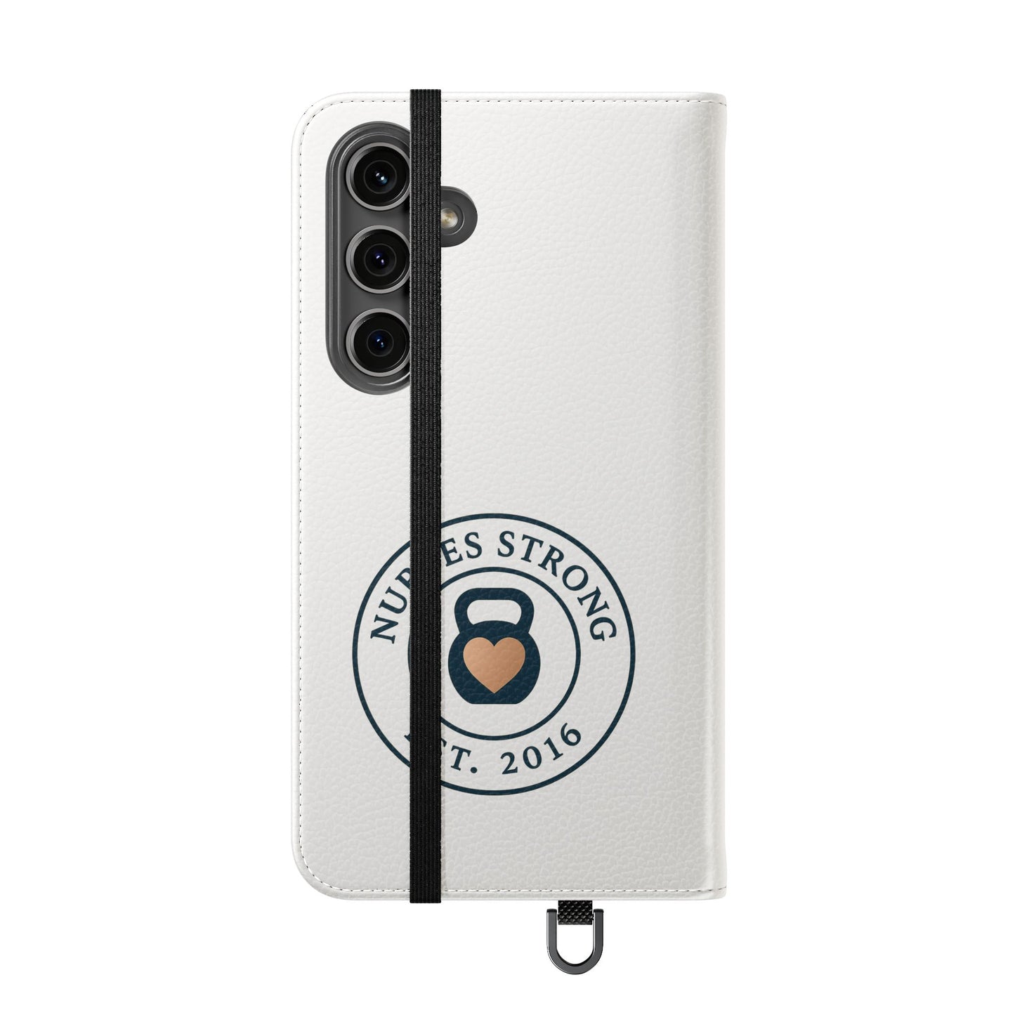 Navy Rose NS  Flip Case | Phone Accessory for Healthcare Workers | Gift for Nurses | Stylish & Functional | Durable Phone Protection