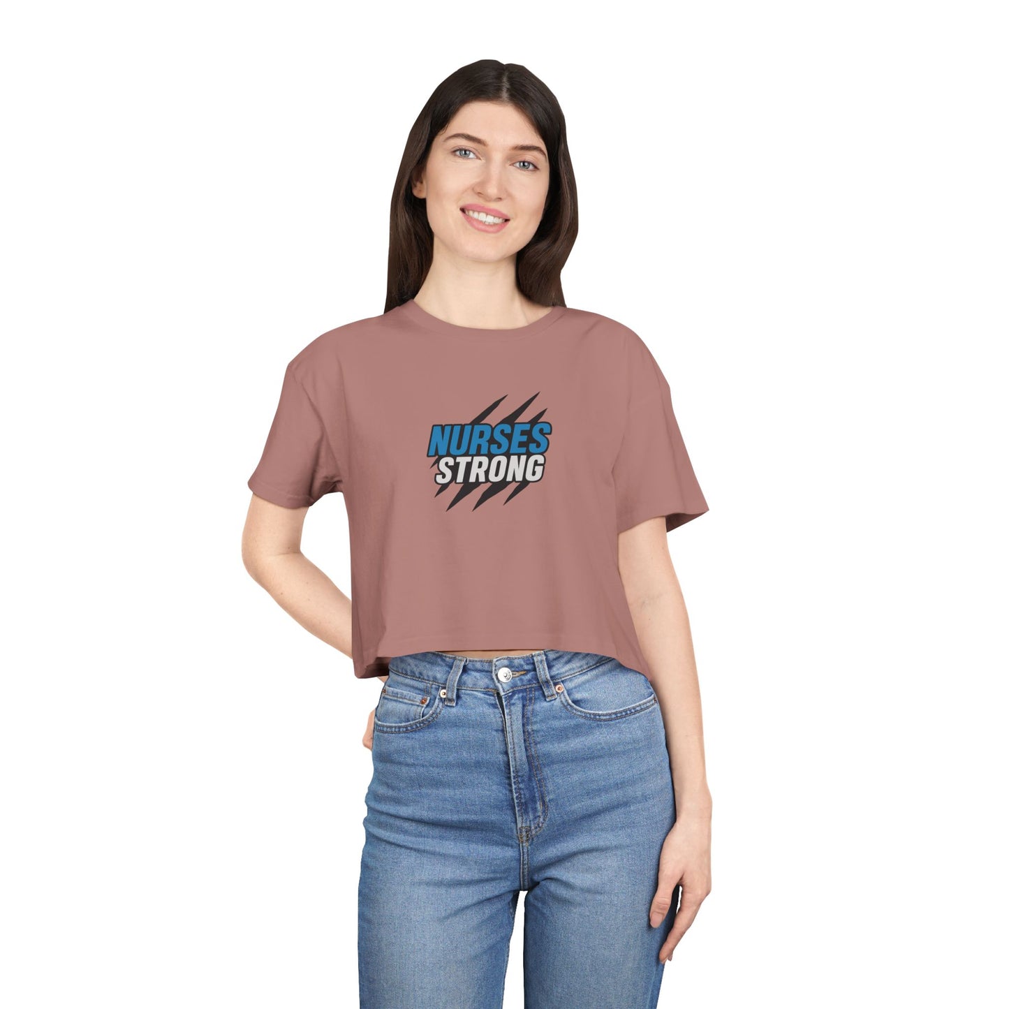 Fierce Women's Crop Tee – Fitness, Casual