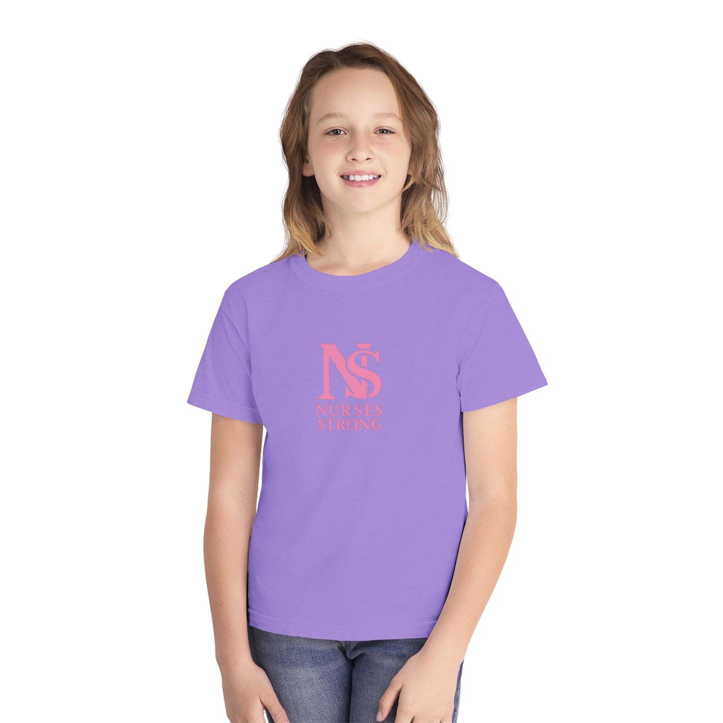 Nurses Strong Youth Tee, Inspirational Shirt for Future Nurses, Motivational Gift, Medical Student Apparel, Health Care T-Shirt