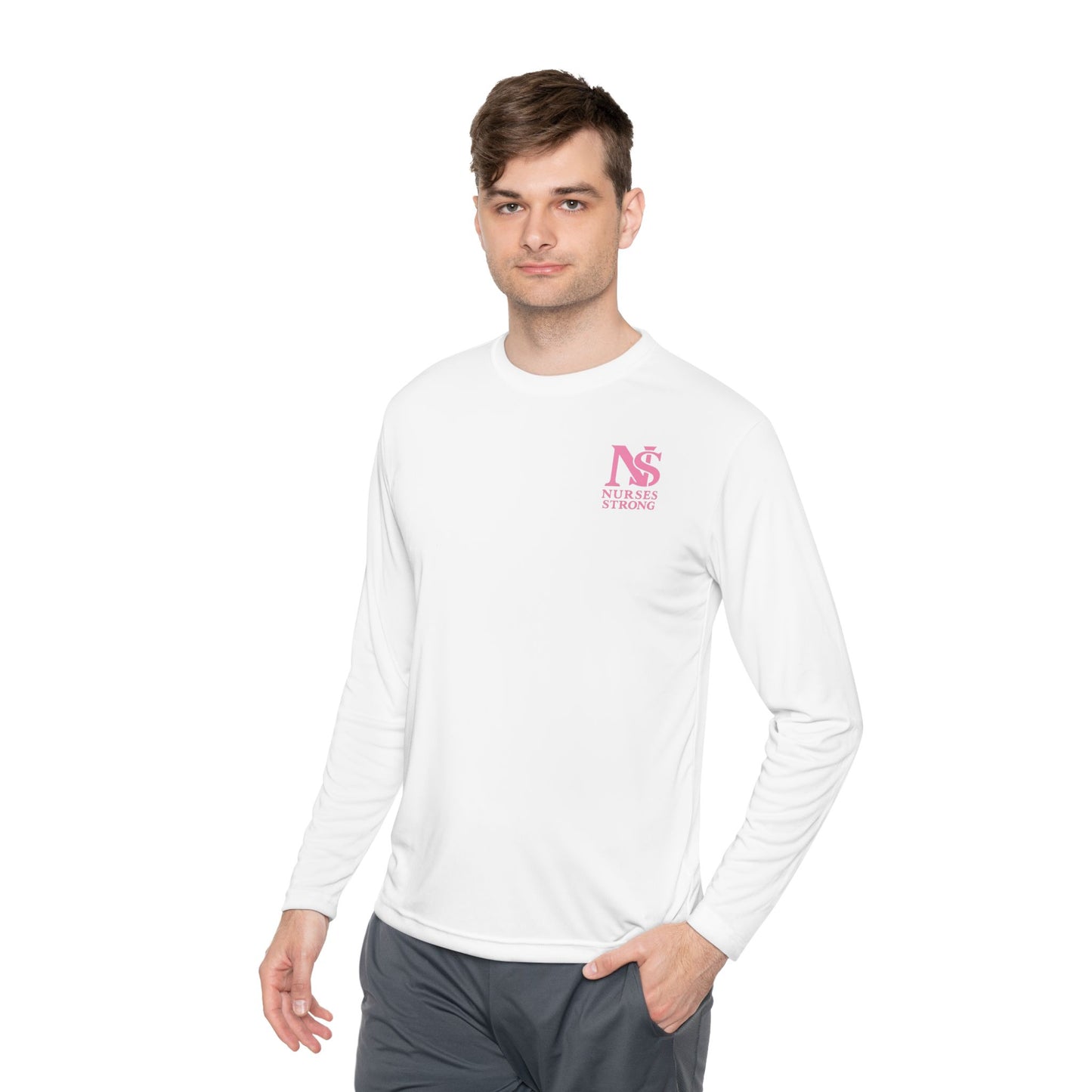 Unisex Lightweight Long Sleeve Tee - Nurses Strong T-Shirt for Healthcare Workers, Gift for Nurses, Fitness Shirt, Casual Wear, [...]