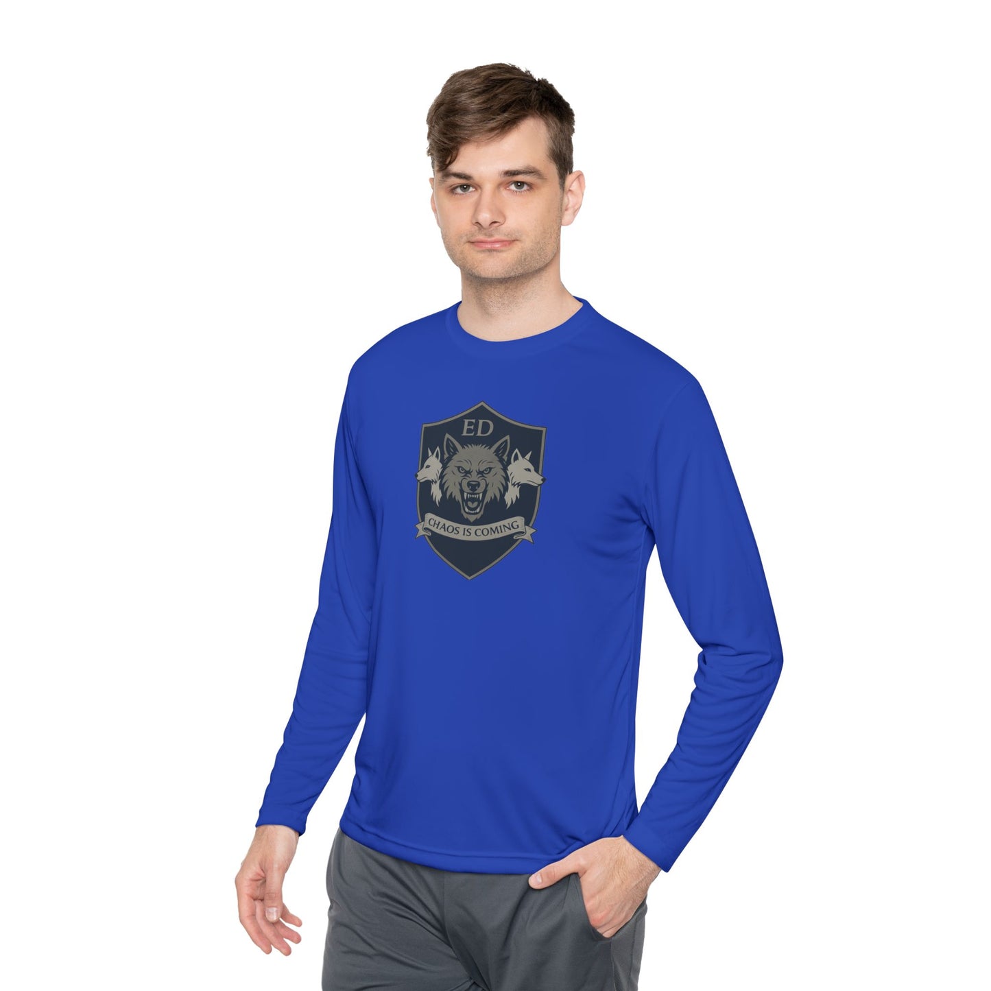 Chaos is Coming -Ready Unisex Long Sleeve Tee, Outdoorsy Shirt, Camping Gear, Gift for Nature Lovers, Hiking Tee
