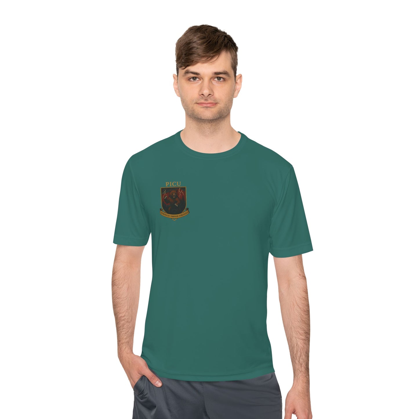 PICU Sigil Moisture Wicking Tee - Perfect for Active Lifestyles, Gym Wear, Gifts for Fitness Enthusiasts, Sports Events, Summer Casual [...]