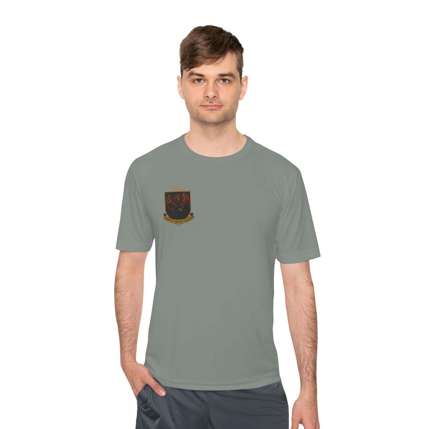 PICU Sigil Moisture Wicking Tee - Perfect for Active Lifestyles, Gym Wear, Gifts for Fitness Enthusiasts, Sports Events, Summer Casual [...]