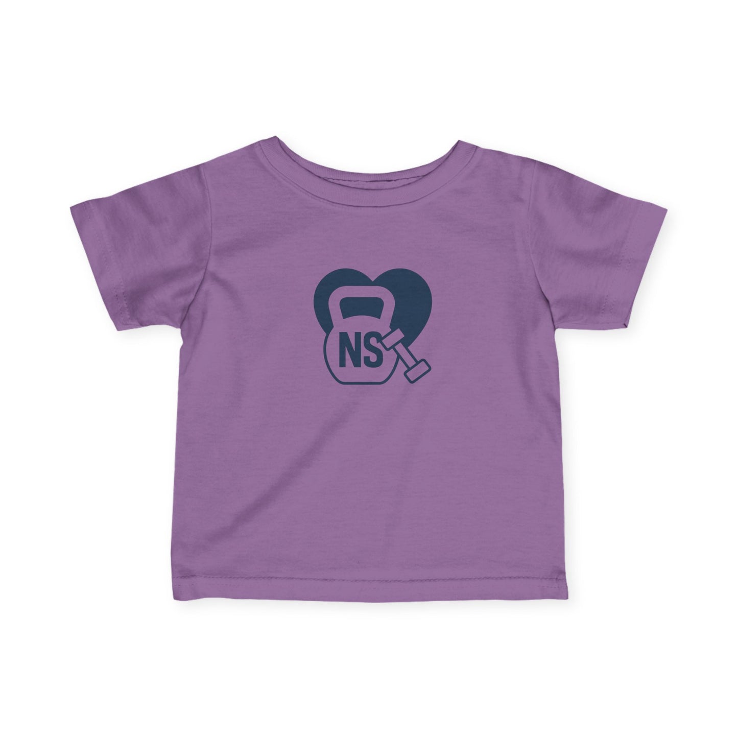 Heart & Kettlebell Infant Tee, Cute Baby Workout Shirt, Newborn Gift for Fitness Parents, Baby Clothes for Gym Lovers, Unique Baby [...]