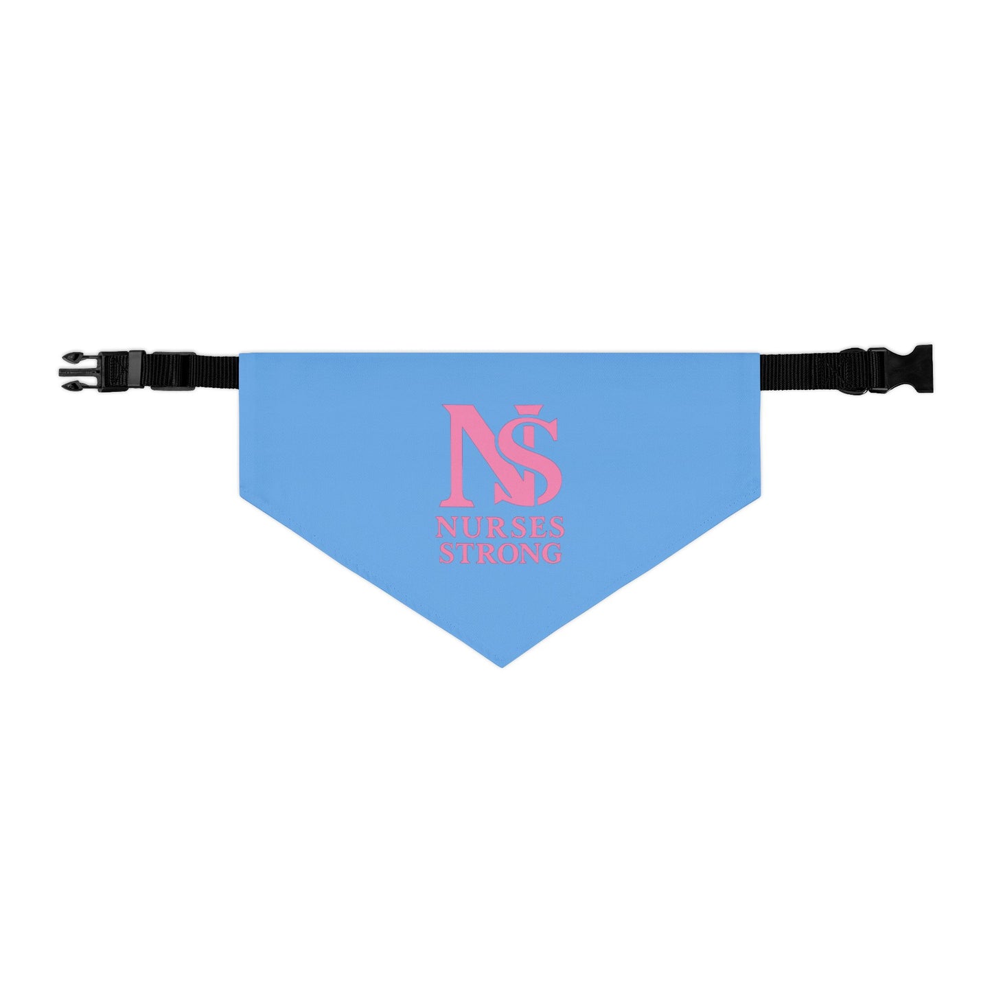 Nurse Strong Pet Bandana Collar | Dog Accessories, Gifts for Pet Lovers, Bandana for Dogs, Cute Pet Fashion, Nurse Appreciation