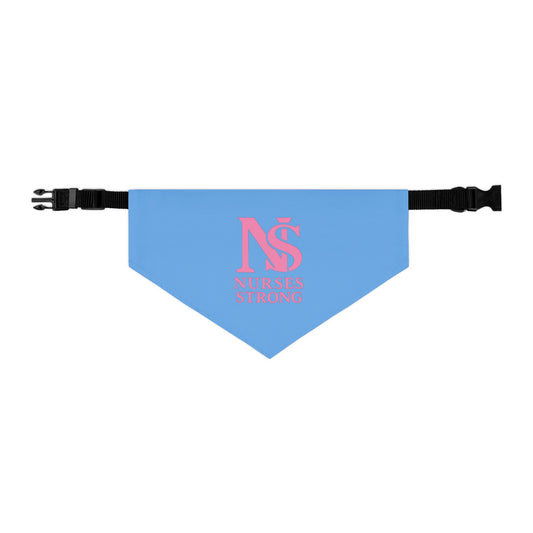 Nurse Strong Pet Bandana Collar | Dog Accessories, Gifts for Pet Lovers, Bandana for Dogs, Cute Pet Fashion, Nurse Appreciation