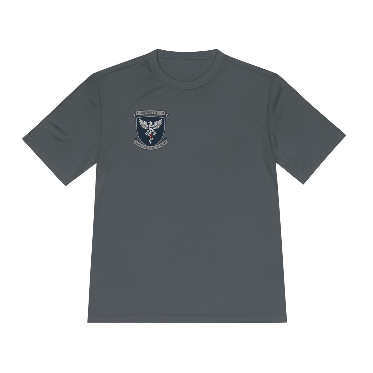 Transport/Flight Moisture Wicking Tee - Comfortable Athletic Shirt, Fitness Wear, Active Lifestyle, Sports Apparel, Workout Top