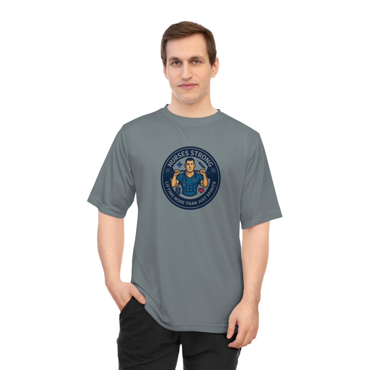 Unisex Fitness Performance T-shirt - Gym Wear, Athletic Shirt, Workout Apparel, Activewear, Motivational Top