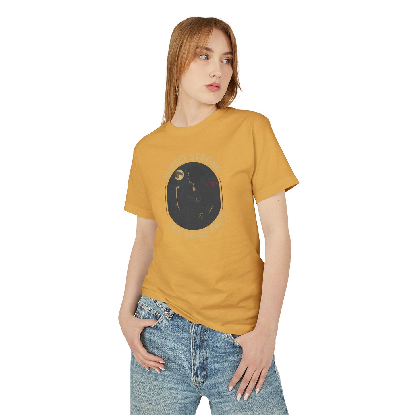 Live for the Night | Comfortable Cotton Shirt, Gift for Nurses