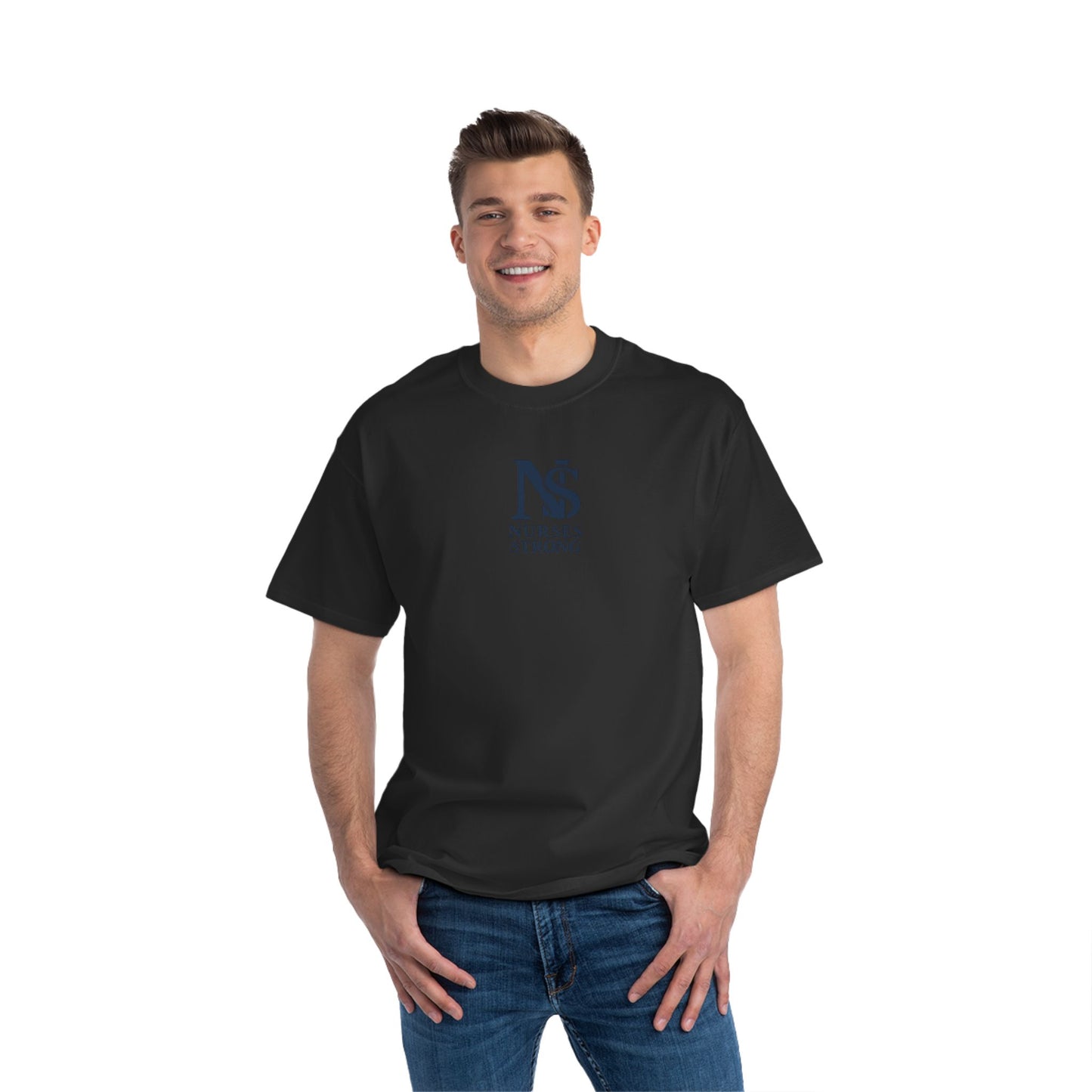 Nurses Strong Short-Sleeve T-Shirt, Workout Shirt, Gift for Nurses, Healthcare Apparel, Patient Care Tee, Medical Team Wear