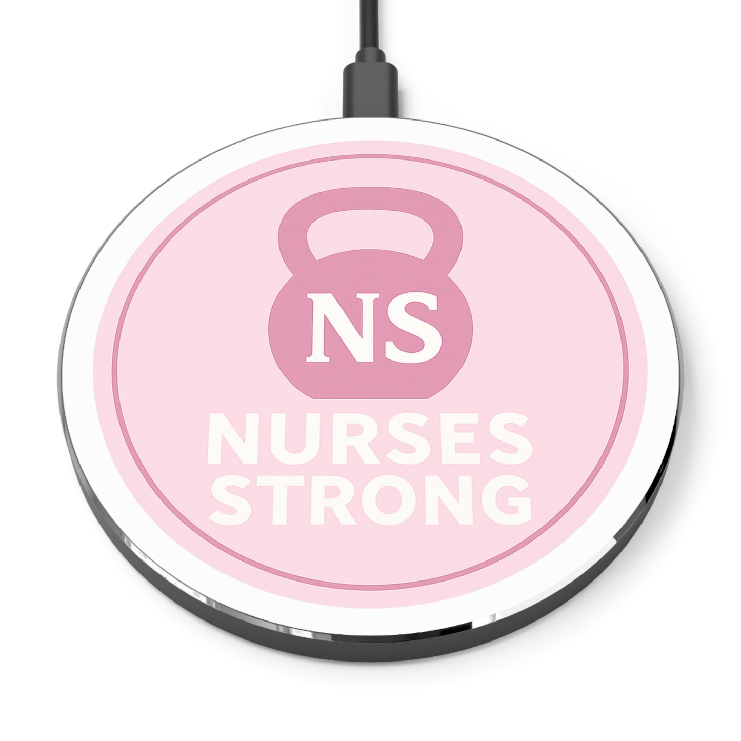 Nurses Strong Wireless Charger, Fast QI Charging Pad for Nurses, Perfect Nurse gift