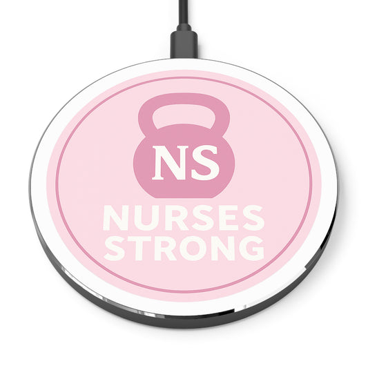 Nurses Strong Wireless Charger, Fast QI Charging Pad for Nurses, Perfect Nurse gift