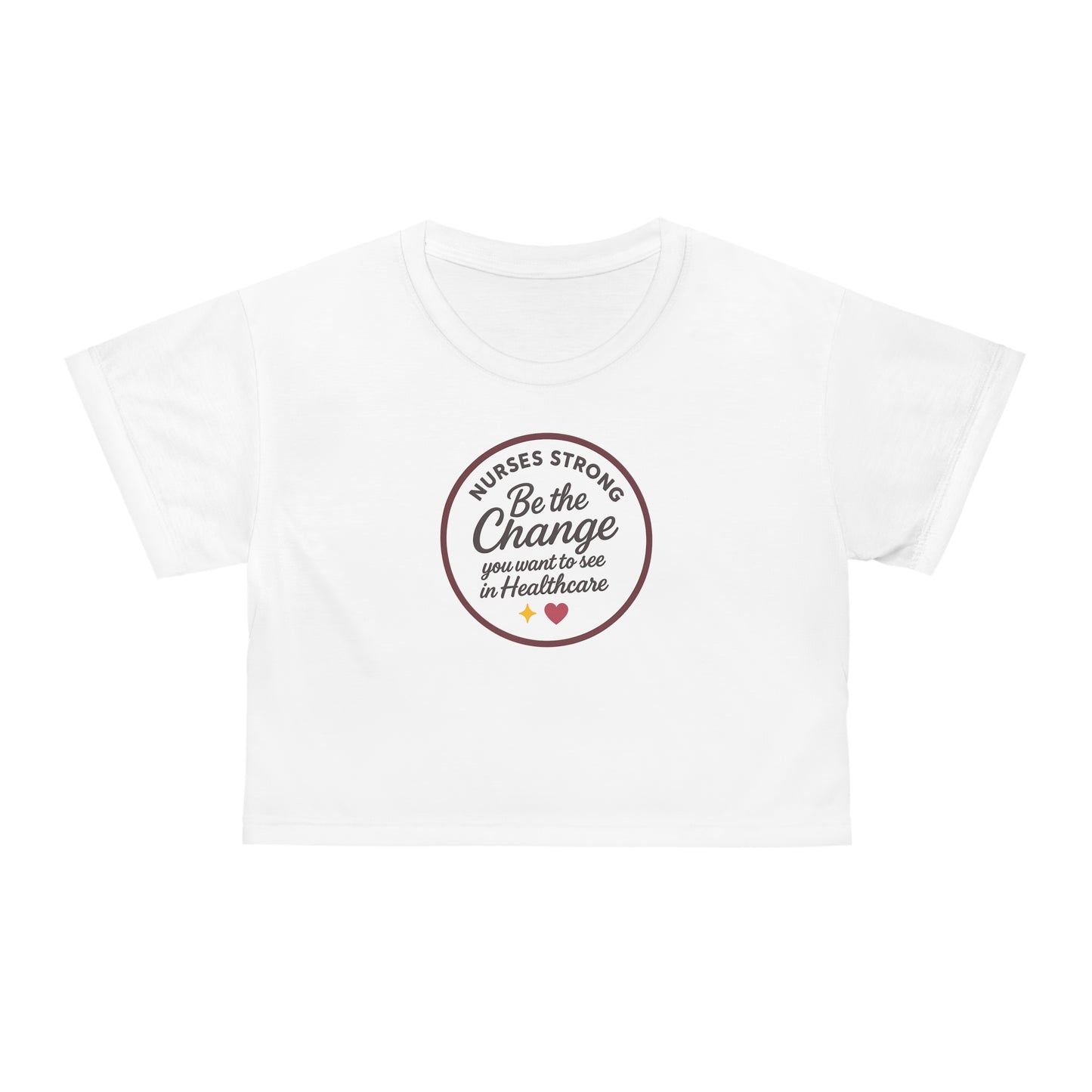 Be the Change Crop Tee