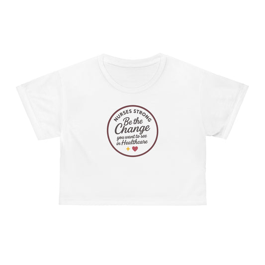 Be the Change Crop Tee