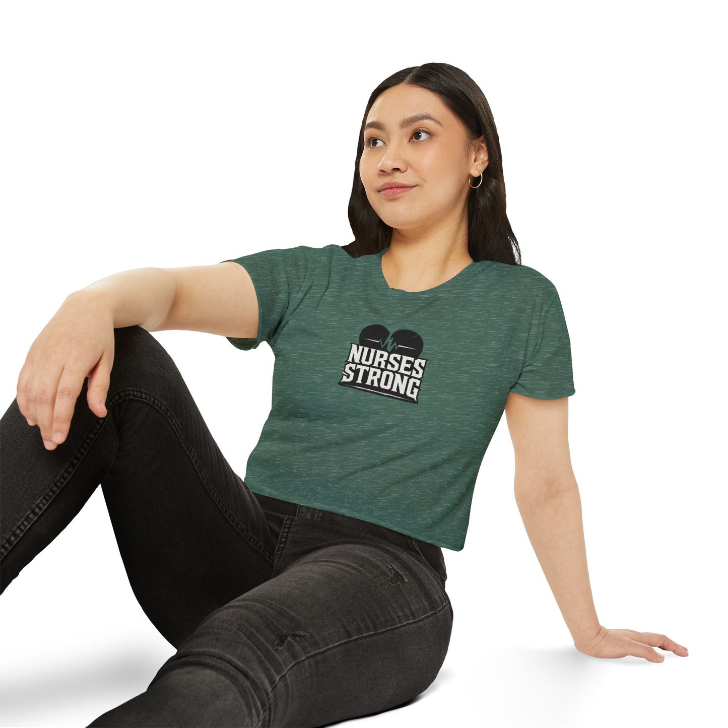 When We Were Young Festival Crop Top, Edgy Crop Tee