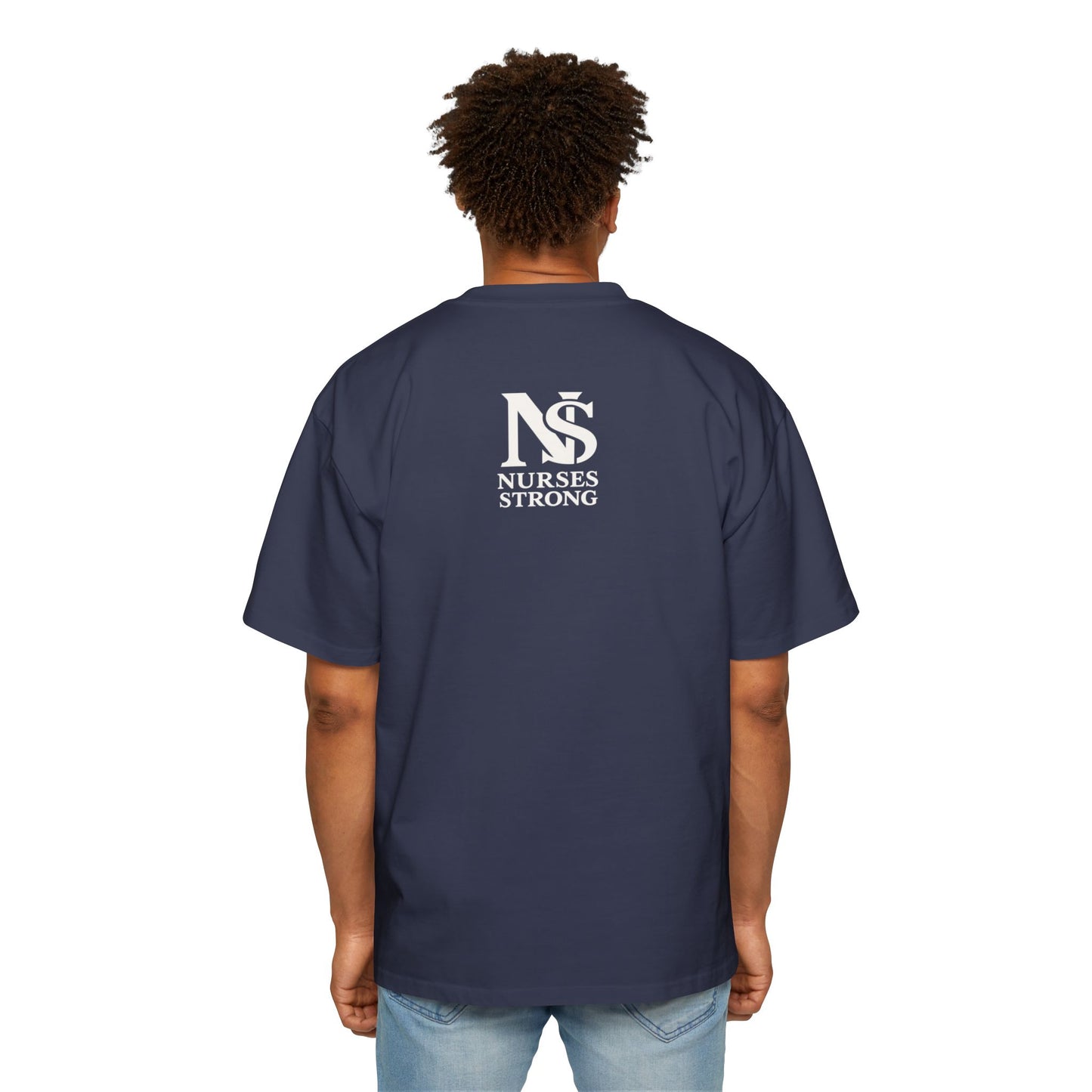 ED Nurse Heavy Tee for Healthcare Heroes, Nurse Appreciation Gift, Oversized T-Shirt, Medical Professional Wear, Nursing School Essentials