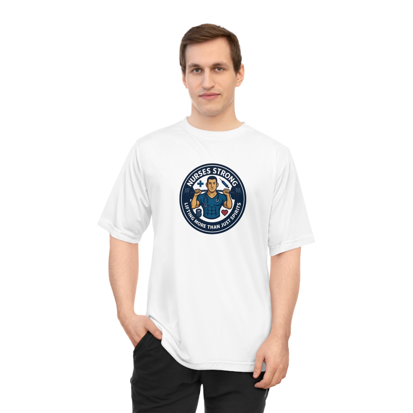 Unisex Fitness Performance T-shirt - Gym Wear, Athletic Shirt, Workout Apparel, Activewear, Motivational Top